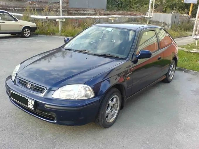 Honda Civic 1996, Автомобиль приобретен после полугода поисков, с рук в Екатеринбурге, EK3-Ri, бензин, вариатор