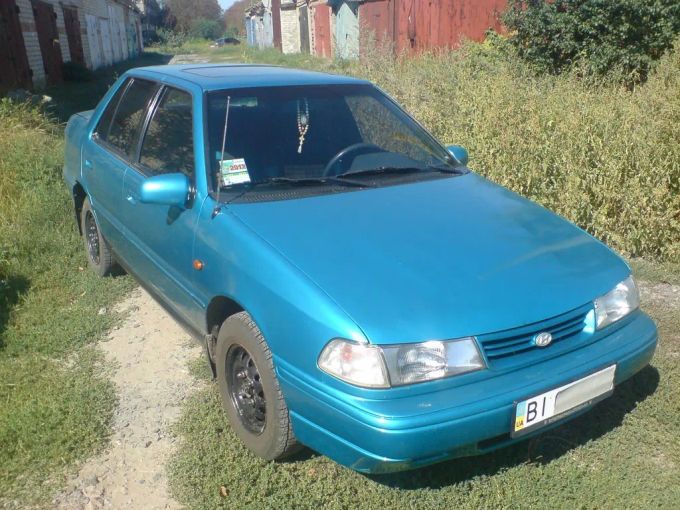 Hyundai Pony 1994, бензин, 1500 куб.см, g4djr 85 л.с. - отзыв владельца