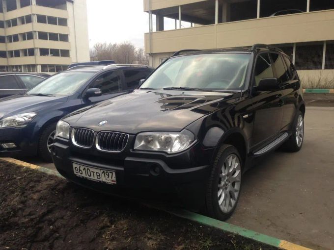 BMW X3 2004, бензин, 2500 куб.см, м54 192 л.с. - отзыв владельца