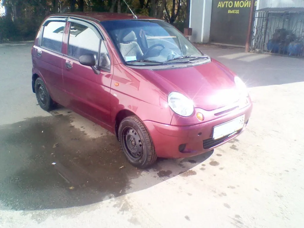 Daewoo Matiz 2007, 0.8 литра, Всем привет, механика, расход топлива 6.5 л