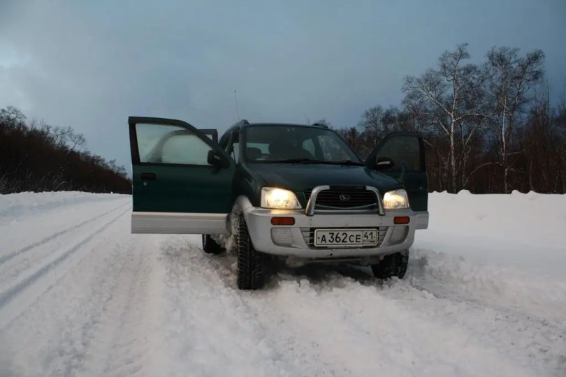 Бампер на дайхатсу териос