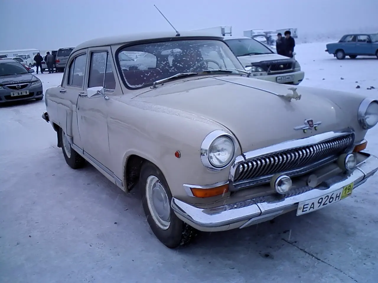 ГАЗ 21 Волга 1971 г., 2.4 литра, Всем доброго времени суток, Хакасия,  бензиновый, Абакан, цвет кузова слоновая кость, механика