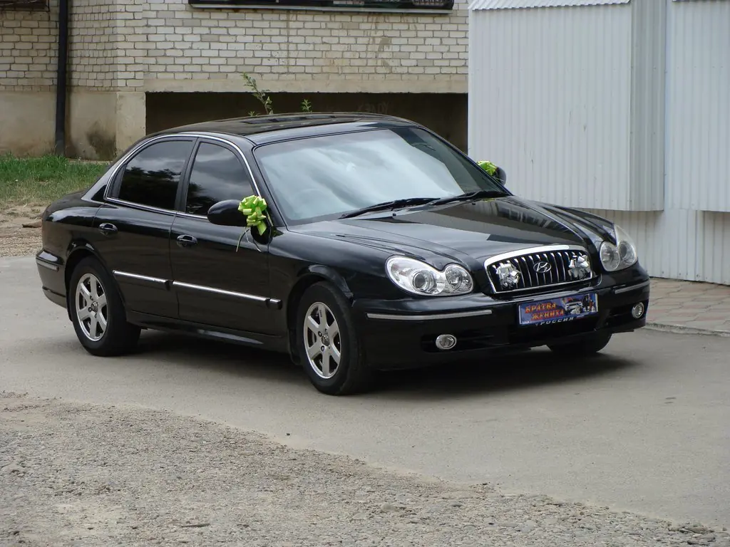 обзор hyundai sonata, 2003 год