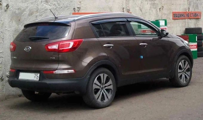 тюнинг Kia Sportage 3 своими руками