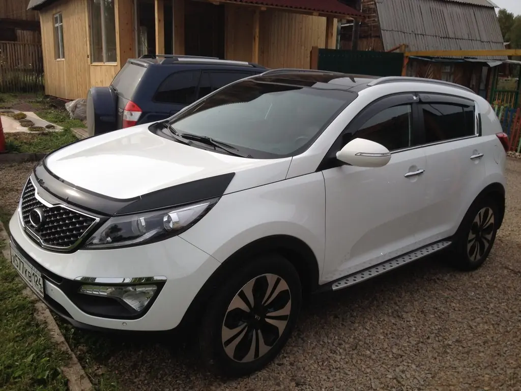 Kia Sportage 2013 Р±РµР»С‹Р№