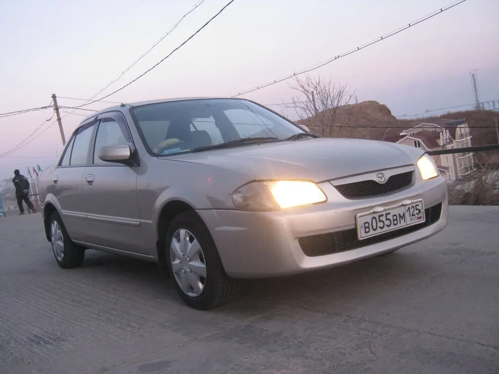 Mazda Familia 1998 г., Всем привет, Владивосток, АКПП, Приморье, BJ5P, 4WD,  расход 15л/100км, бензин