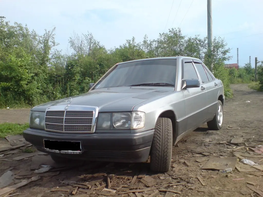 Mercedes-Benz 190 1992 г., 2 литра, Приветствую всех дромовцев и просто автолюбителей, механика, Самара, бензин, Серый металлик