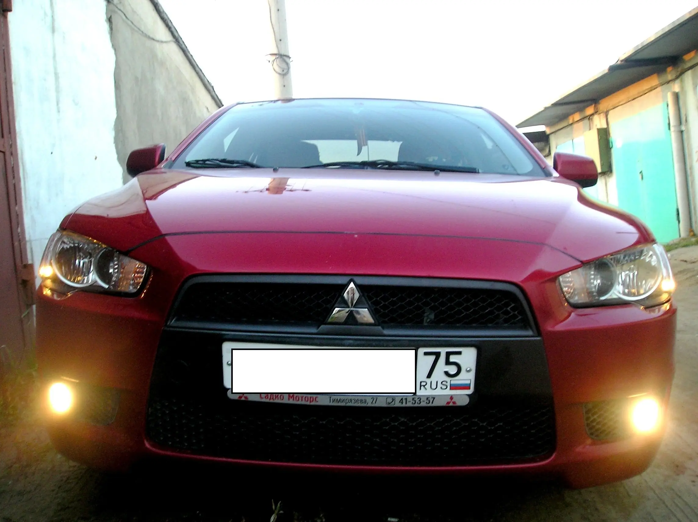 Подсветка салона Lancer X 07-...