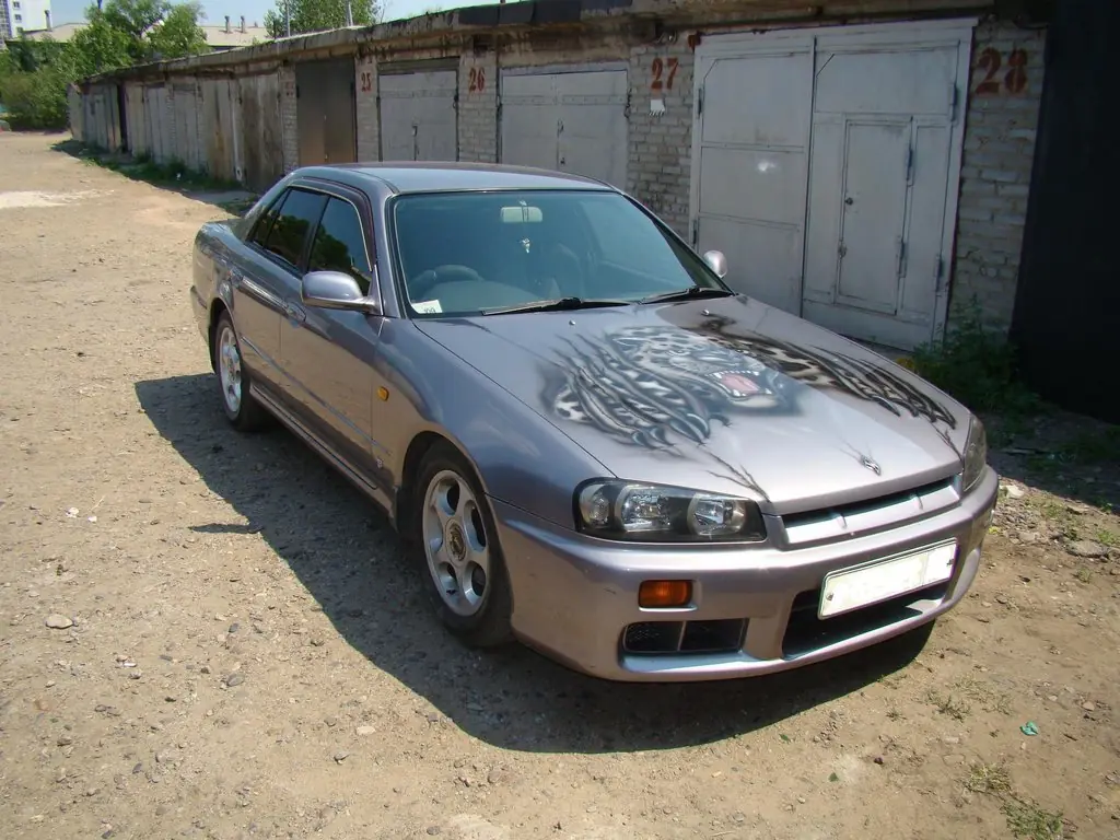 Nissan Skyline 1999 год, 2.5л., Всем доброго времени, руль правый, коробка  автомат, бензин