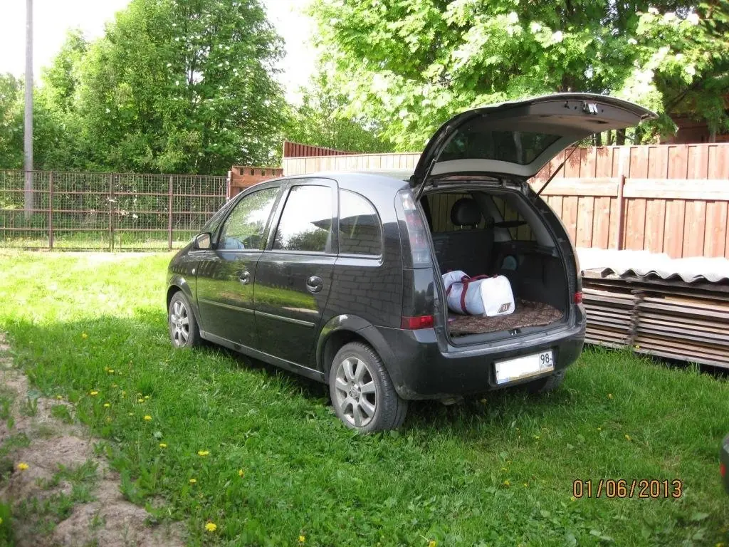 Реснички Opel Meriva 2003 - 2010 (Ant)