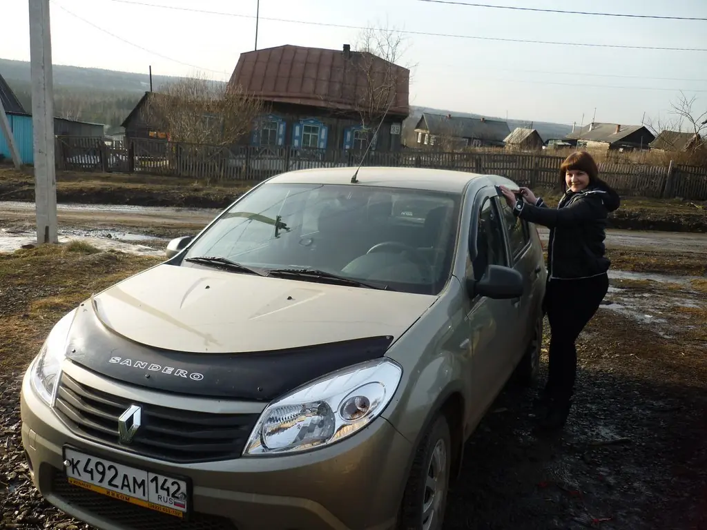 renault sandero 2012 расход