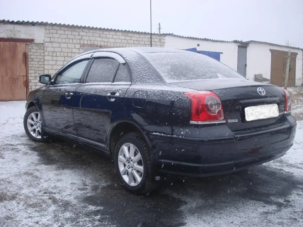 Комплектация тойота авенсис 2008