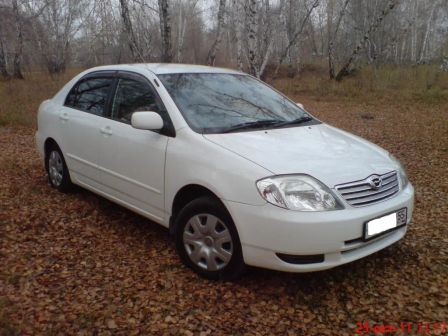 Toyota Corolla 2003 - отзыв владельца