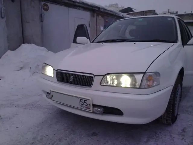 расход топлива toyota sprinter 5a fe