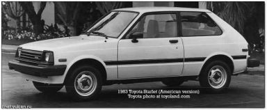 Toyota Starlet 1983   |   27.12.2009.