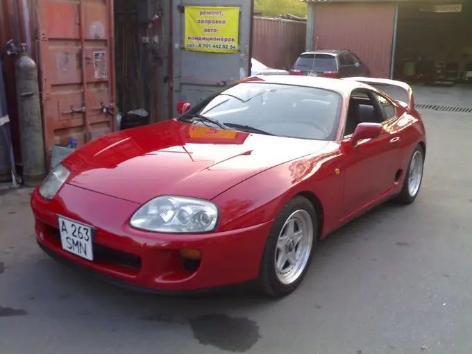 Toyota Supra a80 левый руль