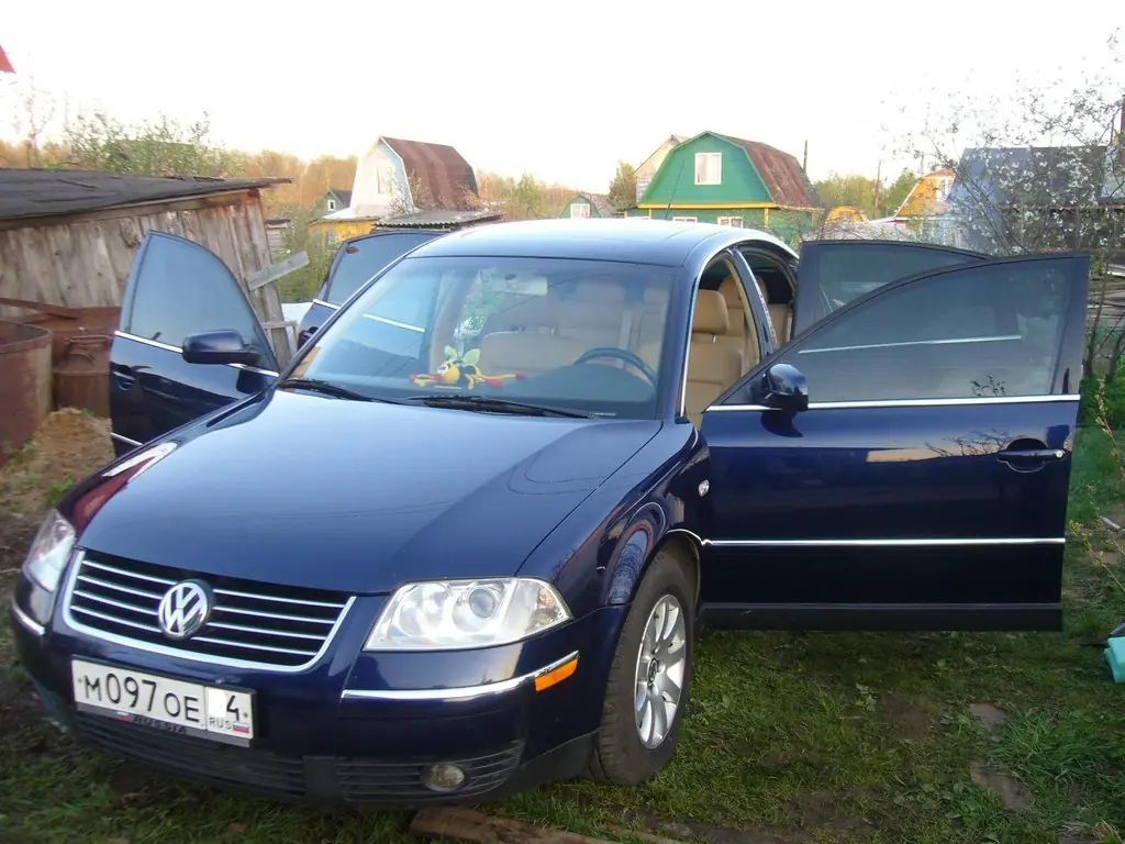 Volkswagen passat 2001 год