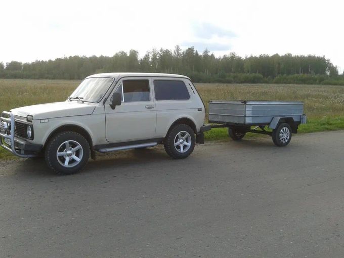 Прицеп Крепыш для легкового автомобиля купить в | Курганские прицепы