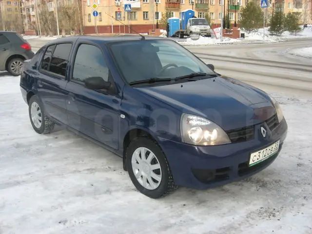 Капот рено симбол 2005