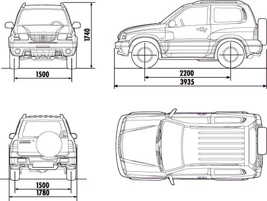 Характеристики Suzuki Grand Vitara / Сузуки Гранд Витара