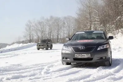 Toyota Camry в Лазовском районе Приморского края