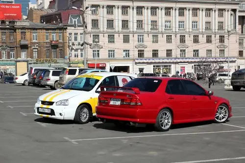 Лада Калина Спорт и Honda Accord Euro-R