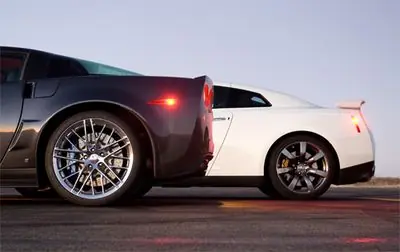  Chevrolet Corvette ZR1  Nissan GT-R: -      .