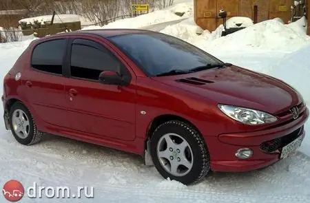 Peugeot 206 (объявление на Drom.ru)