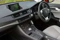 Место водителя с широкой центральной консолью. Переключатель скоростей имеет довольно своеобразную форму. Слева чуть ниже располагается переключатель режимов езды серебристого цвета. На смену сенсорному управлению пришла новейшая разработка — Remote Touch. Приборная доска и центральная консоль обиты кожей и прошиты строчкой. Место водителя с широкой центральной консолью. Переключатель скоростей имеет довольно своеобразную форму. Слева чуть ниже располагается переключатель режимов езды серебристого цвета. На смену сенсорному управлению пришла новейшая разработка — Remote Touch. Приборная доска и центральная консоль обиты кожей и прошиты строчкой.